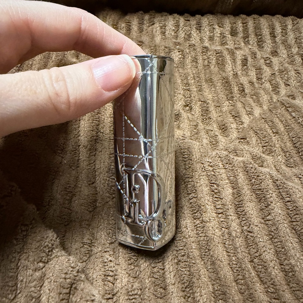 Dior Addict Lipstick Case “Silver Cannage”